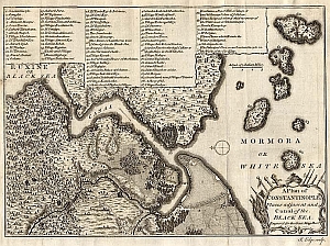 1770 Plan Of Constantinople s