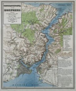 1853 H Kiepert constantinopel und der Bosphorus s