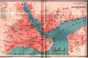 1877 plan de constantinople atlas fayard s