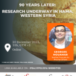 Cycle de conférences - Overview of Current Research in the Eastern Mediterranean During the 2nd and 1st Millennia BC
