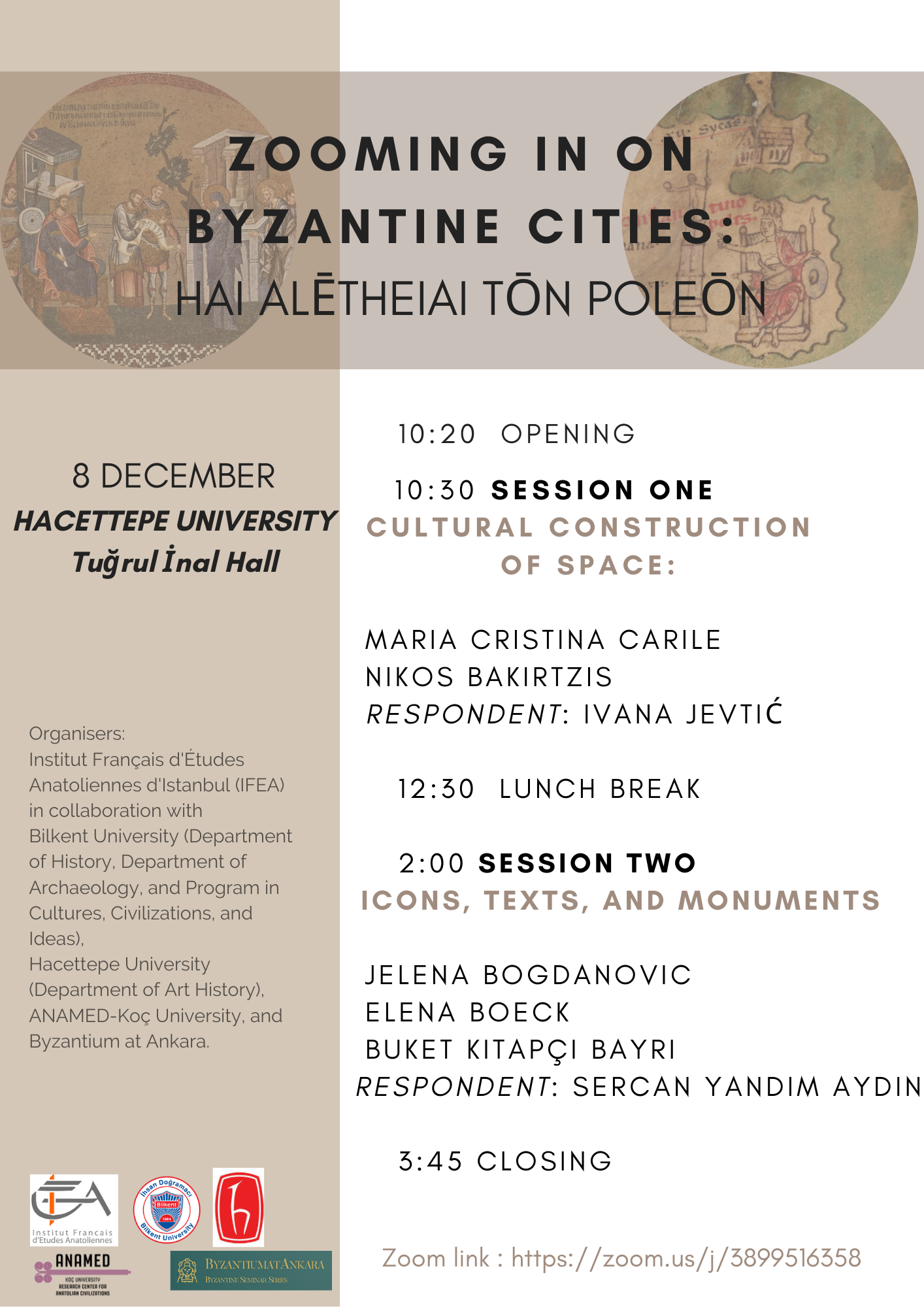 Zooming in on Byzantine cities: Hai alētheiai tōn poleōn