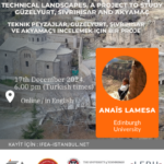Seminar series - Cappadocia Making: Between Territories and Landscapes of Güzelyurt, Sivrihisar, Akyamaç and Their Surroundings