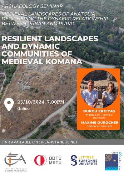 Postponed - Archaeology Seminar - Medieval Landscape Of Anatolia : Deciphering The Dynamic Relationship Between Urban And Rural
