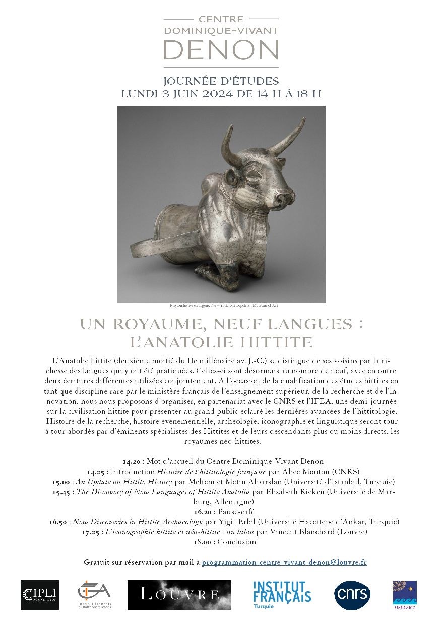 Journée d’études -  Un royaume, neuf langues : l’ Anatolie hittite