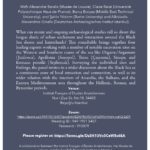 ANNULÉ - Black Sea Shores and Hinterlands: Movement, Settlement and Interaction from the Archaic period to the Middle Ages