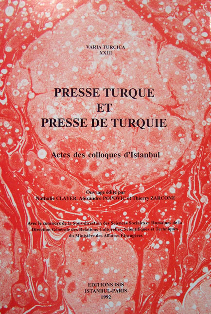 Clayer Popovic Zarcone Presse turque