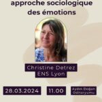 Conférence - Parlez-moi d'amour : une approche sociologique des émotions