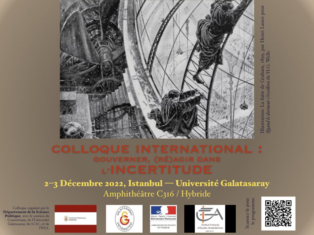 Colloque International Gouverner, (ré)agir dans l’incertitude. Etudes comparées et contemporaines