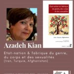 Présentation d'ouvrage: "Etat-nation et fabrique du genre, du corps et des sexualités : Iran, Turquie, Afghanistan"
