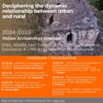 Seminar - Out in the country: Urban elites encounters with the countryside in medieval Anatolia