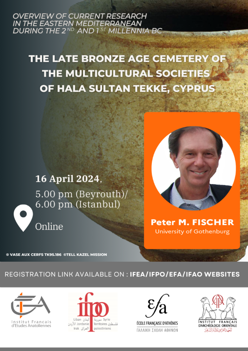 Cycle de conférences - Overview of Current Research in the Eastern Mediterranean During the 2nd and 1st Millennia BC