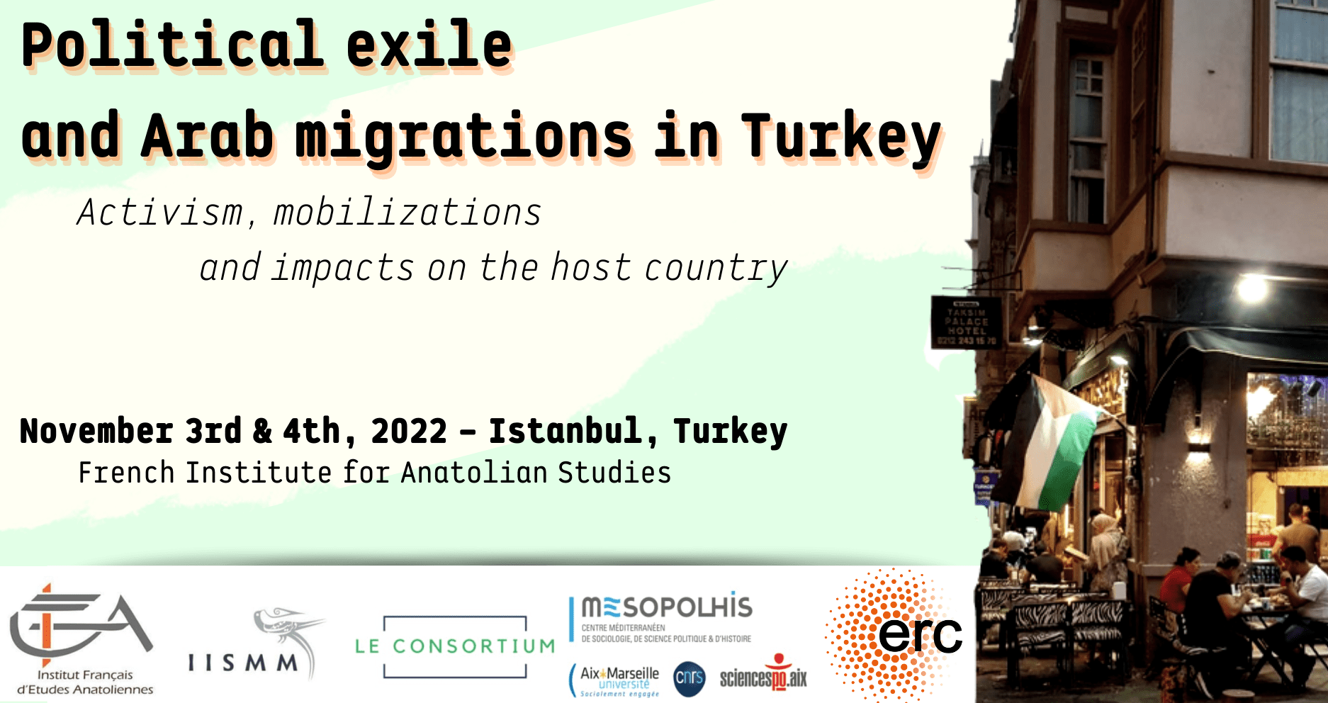 Political exile and Arab migrations in Turkey min
