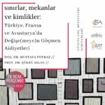 Frontières, espaces et identités: la modification ou le maintien du sentiment d’appartenance chez les migrants en Turquie, en  France et en Autriche