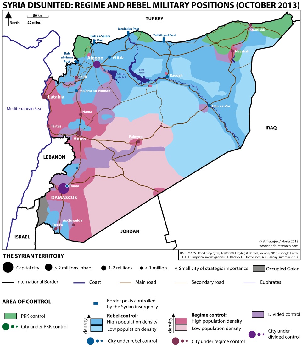 Syrie-positions-regimerebelles-oct13
