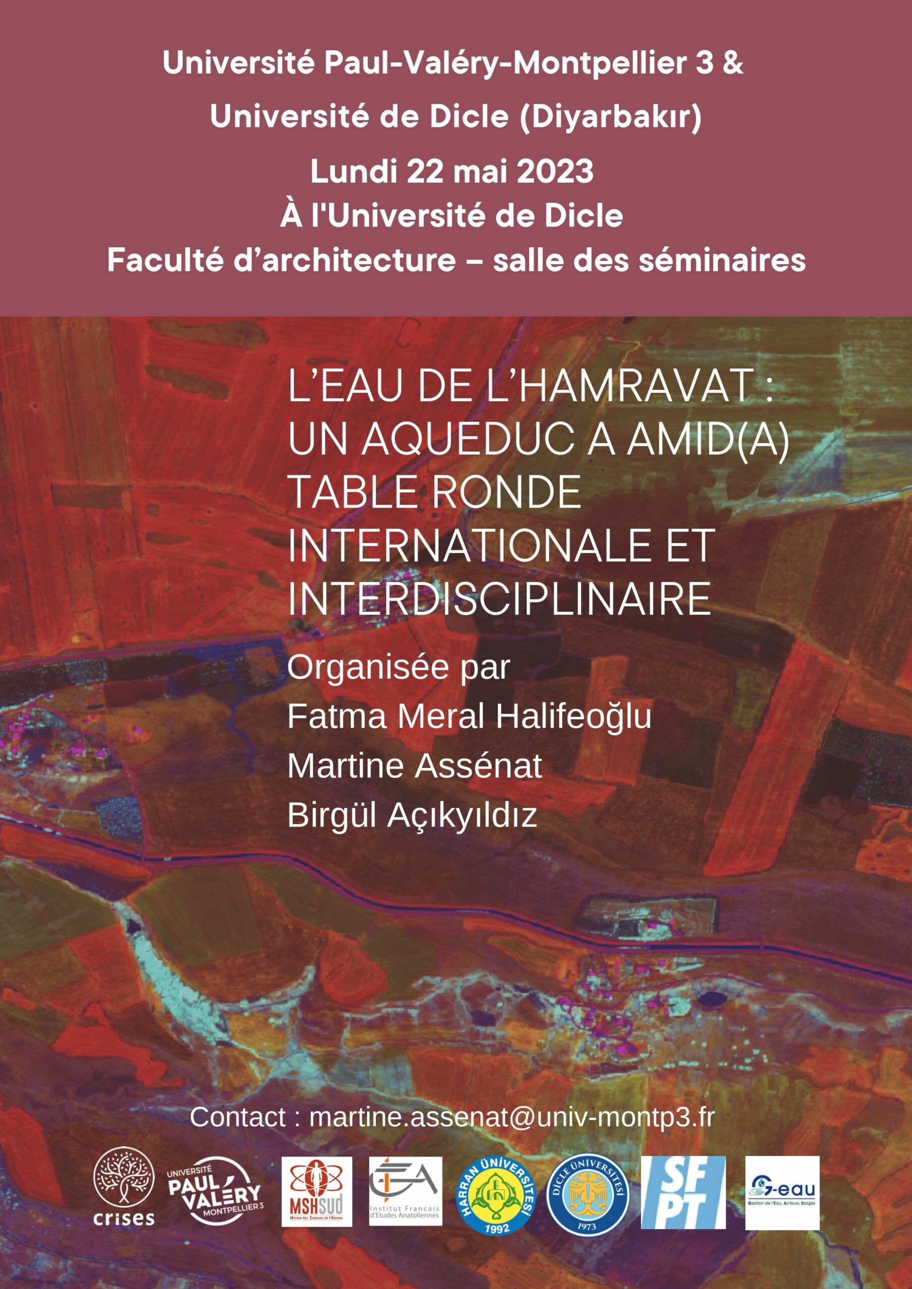 TABLE RONDE INTERNATIONALE ET INTERDISCIPLINAIRE - L’EAU DE L’HAMRAVAT : UN AQUEDUC A AMID(A)