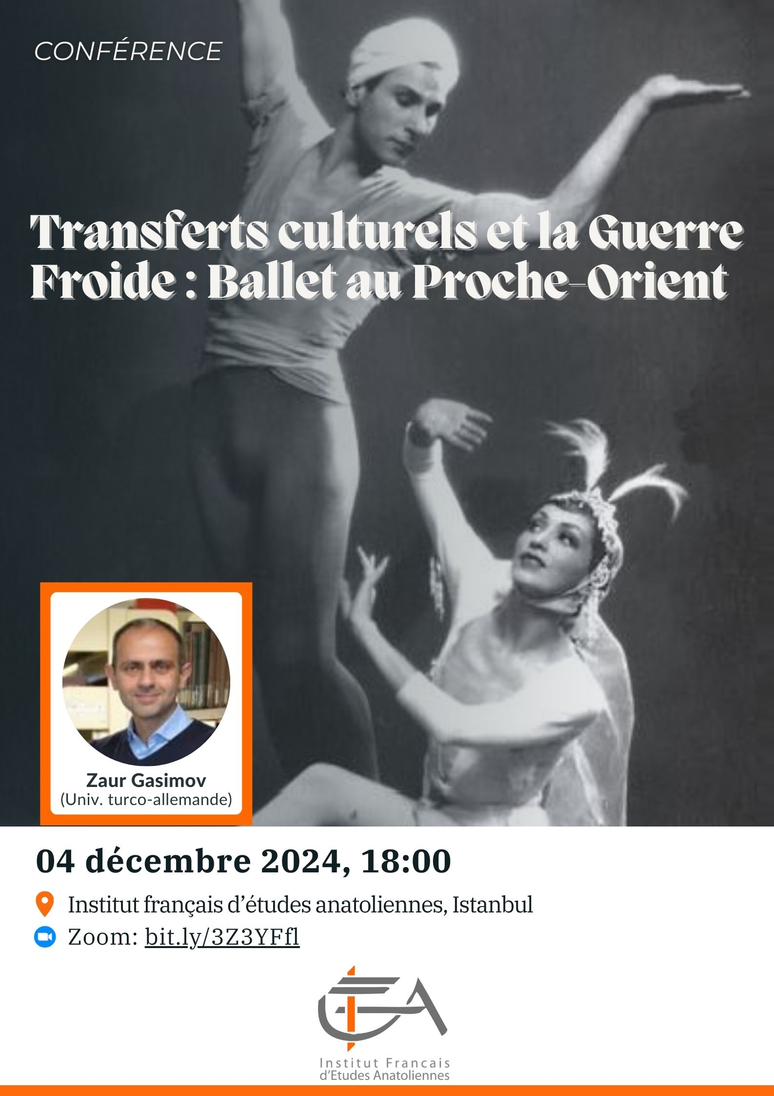 Conférence - Transferts culturels et la Guerre Froide : Ballet au Proche-Orient