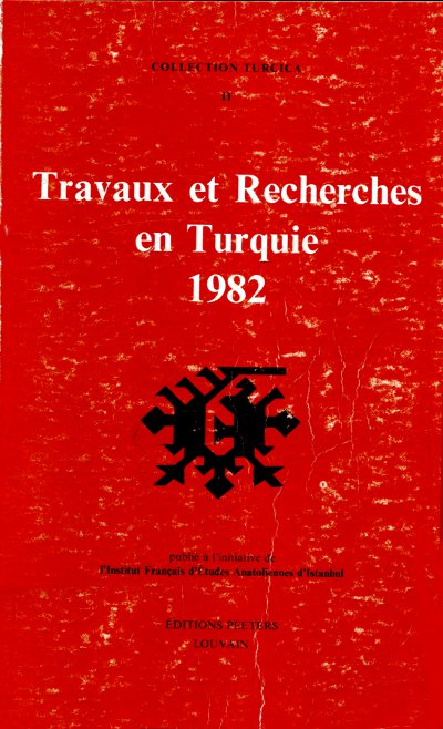 Turcica2 Travaux1982