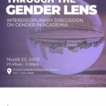 Workshop - Looking through the Gender Lens : interdisciplinary discussion on gender in academia