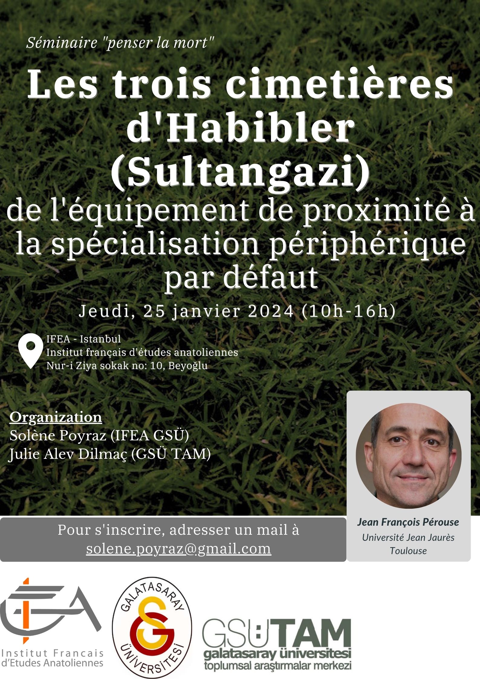 Séminaire "penser la mort" - Les trois cimetières d'Habibler (Sultangazi) : de l'équipement de proximité à la spécialisation périphérique par défaut