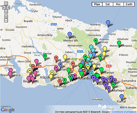 carte exc urb