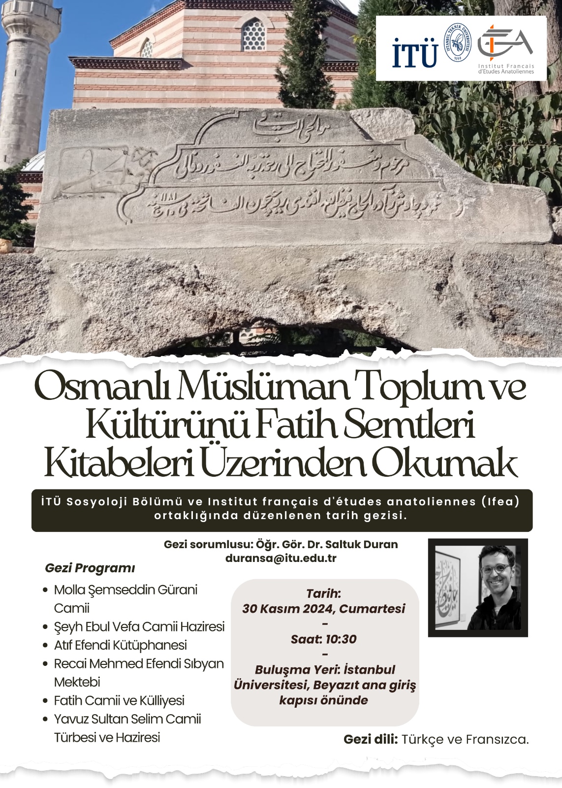 Excursion urbaine dans le quartier de Fatih