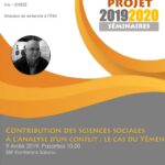 Recherche - Débat - Projet 2019-2020