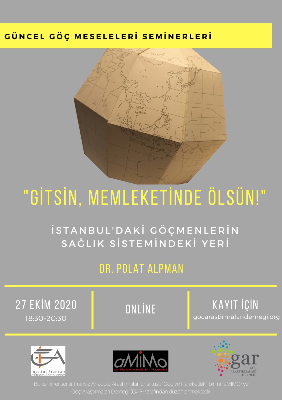 “ « Laissez-le mourir dans sa ville natale! »: la place des immigrés dans le système de santé à Istanbul. ”