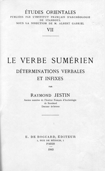 jestin verbe determinations