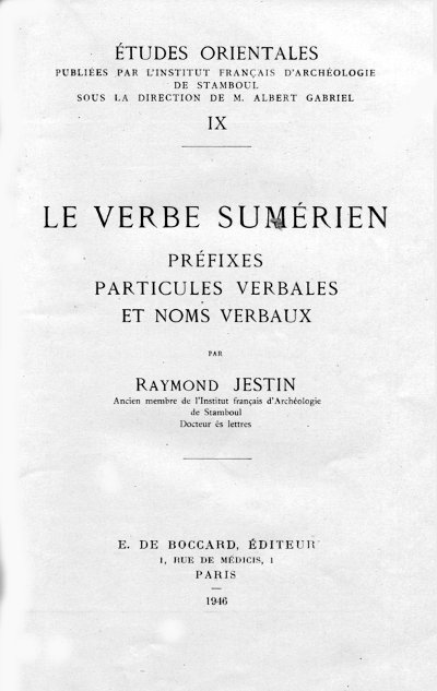 jestin verbe prefixes