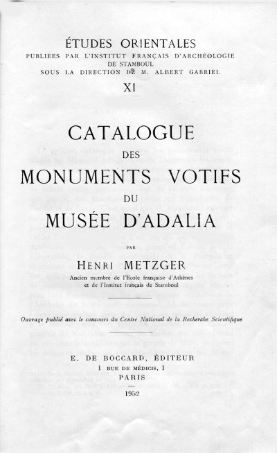 metzger catalogue adalia