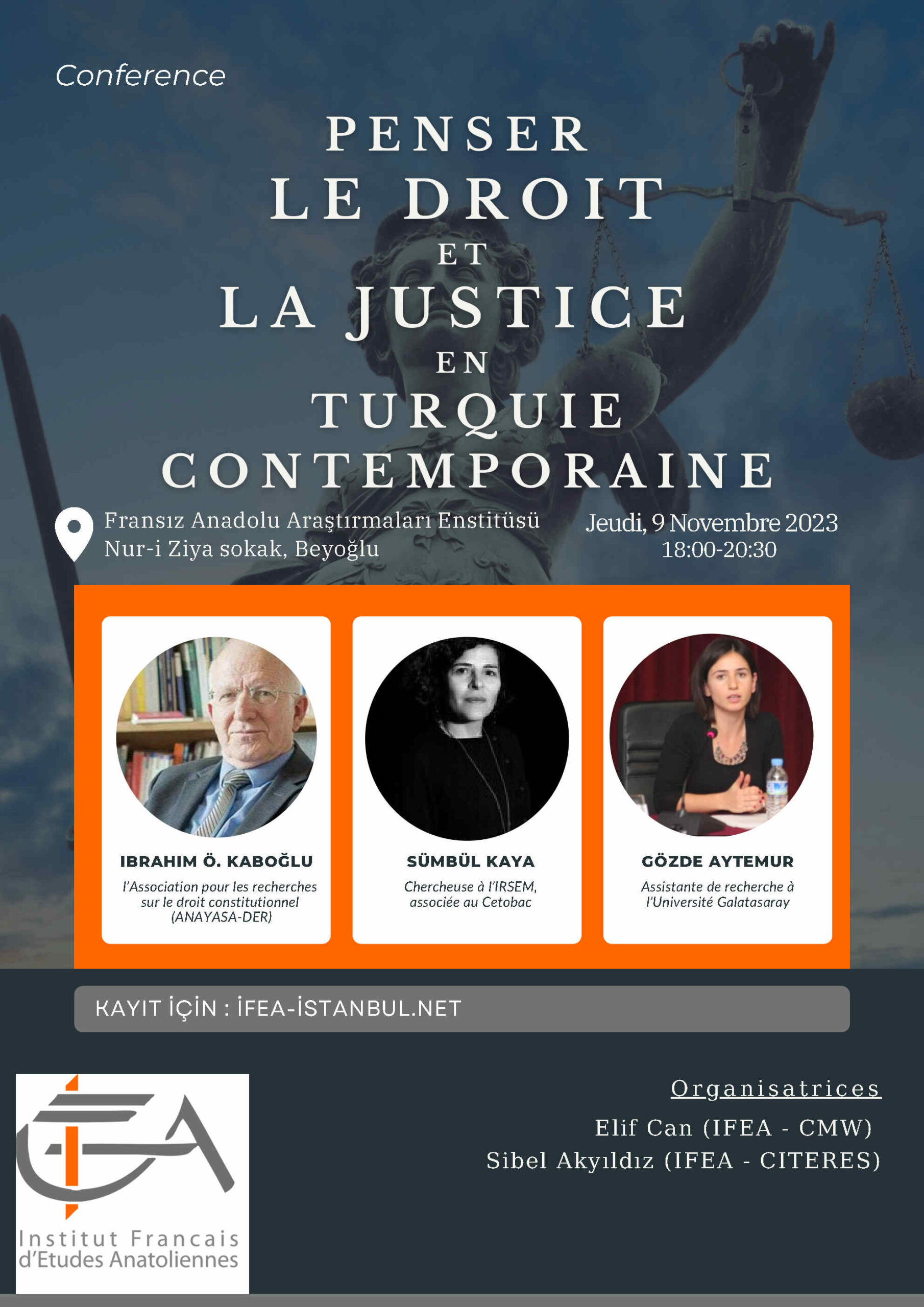 Table ronde : Penser le droit et la justice en Turquie contemporaine