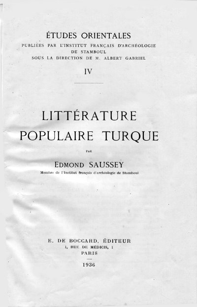 saussey litterature