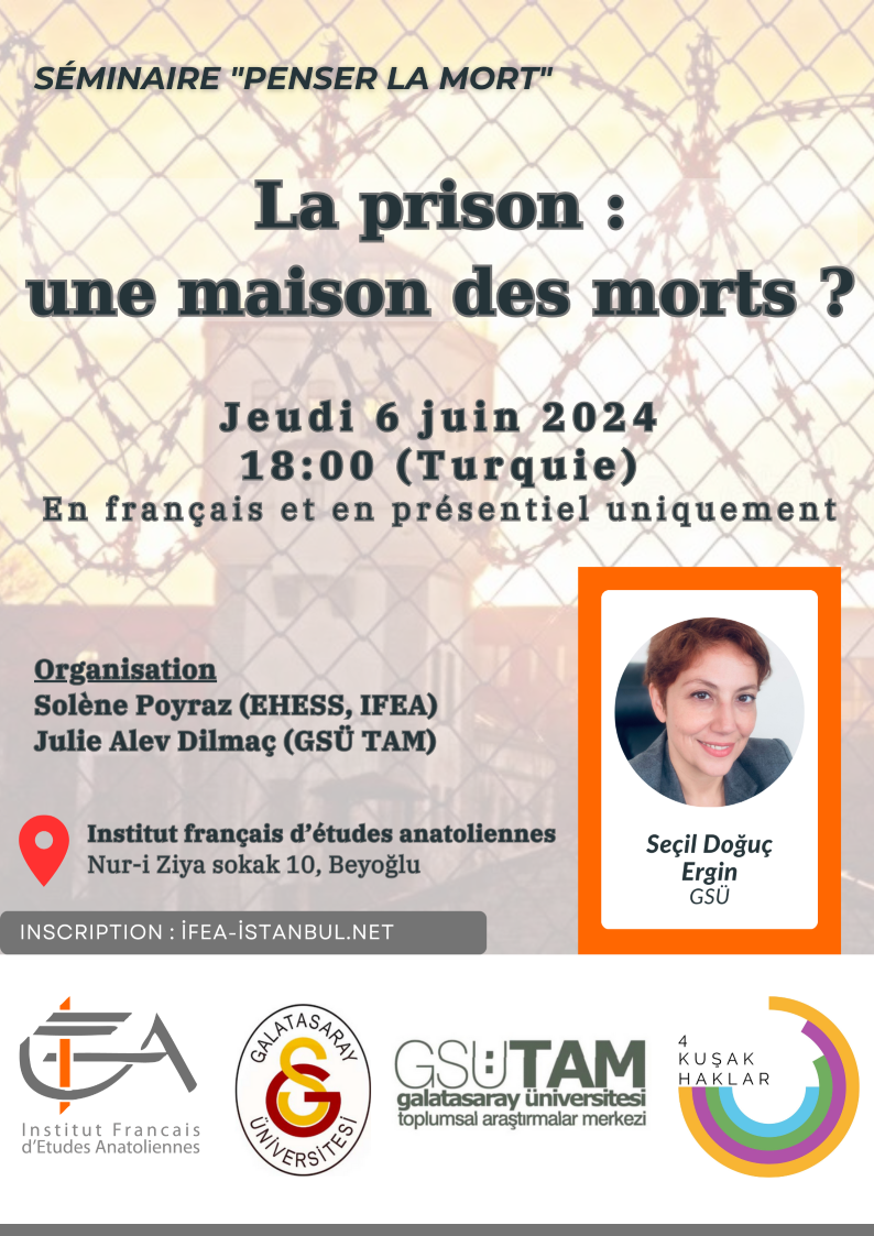 Séminaire "penser la mort" - La prison : une maison des morts?