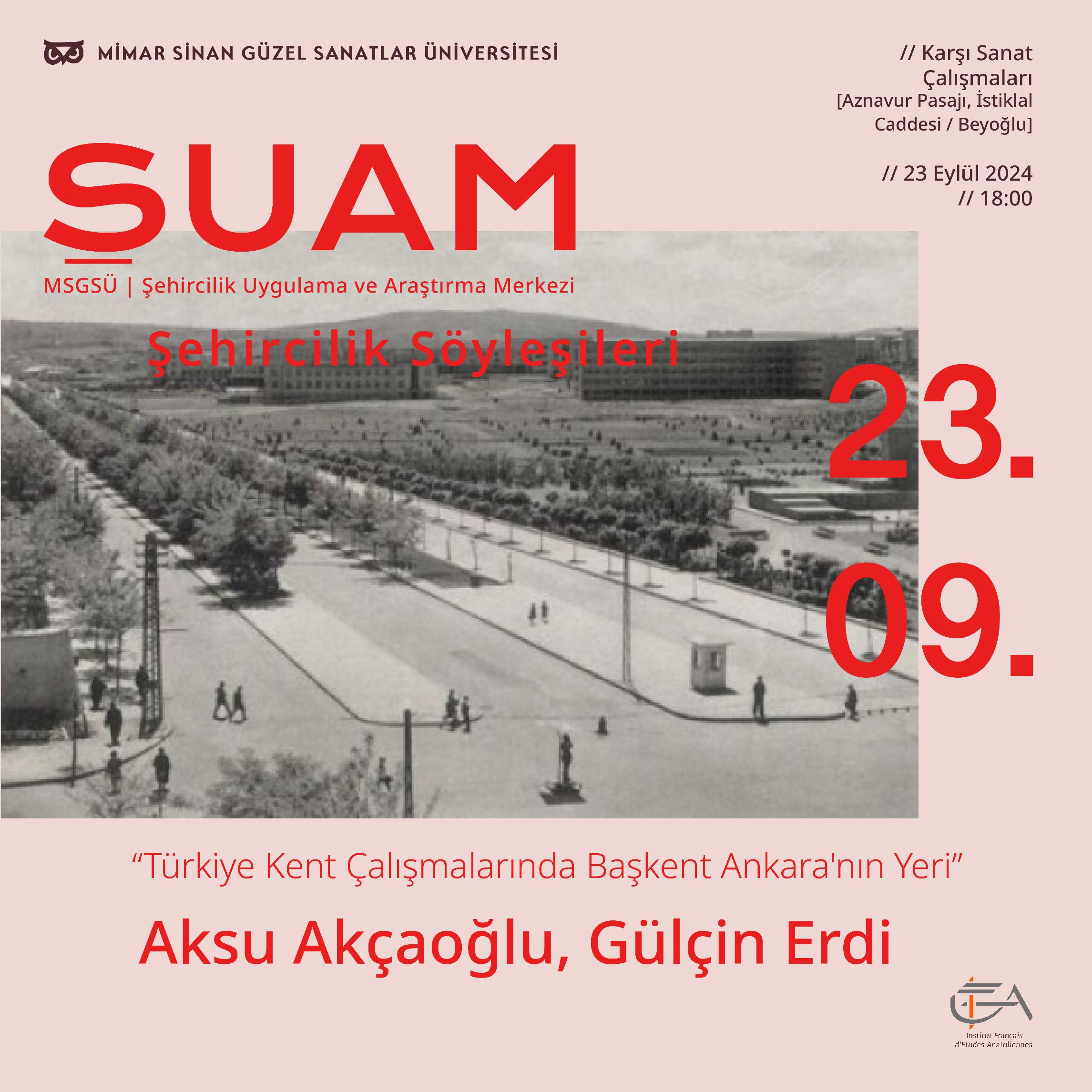 KONFERANS - Türkiye kent çalışmalarında başkent Ankara'nın yeri