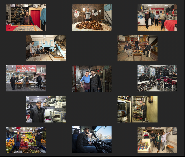 Vernissage de l'exposition photographique 'Les artisans dans une ville en mutation: Ankara"