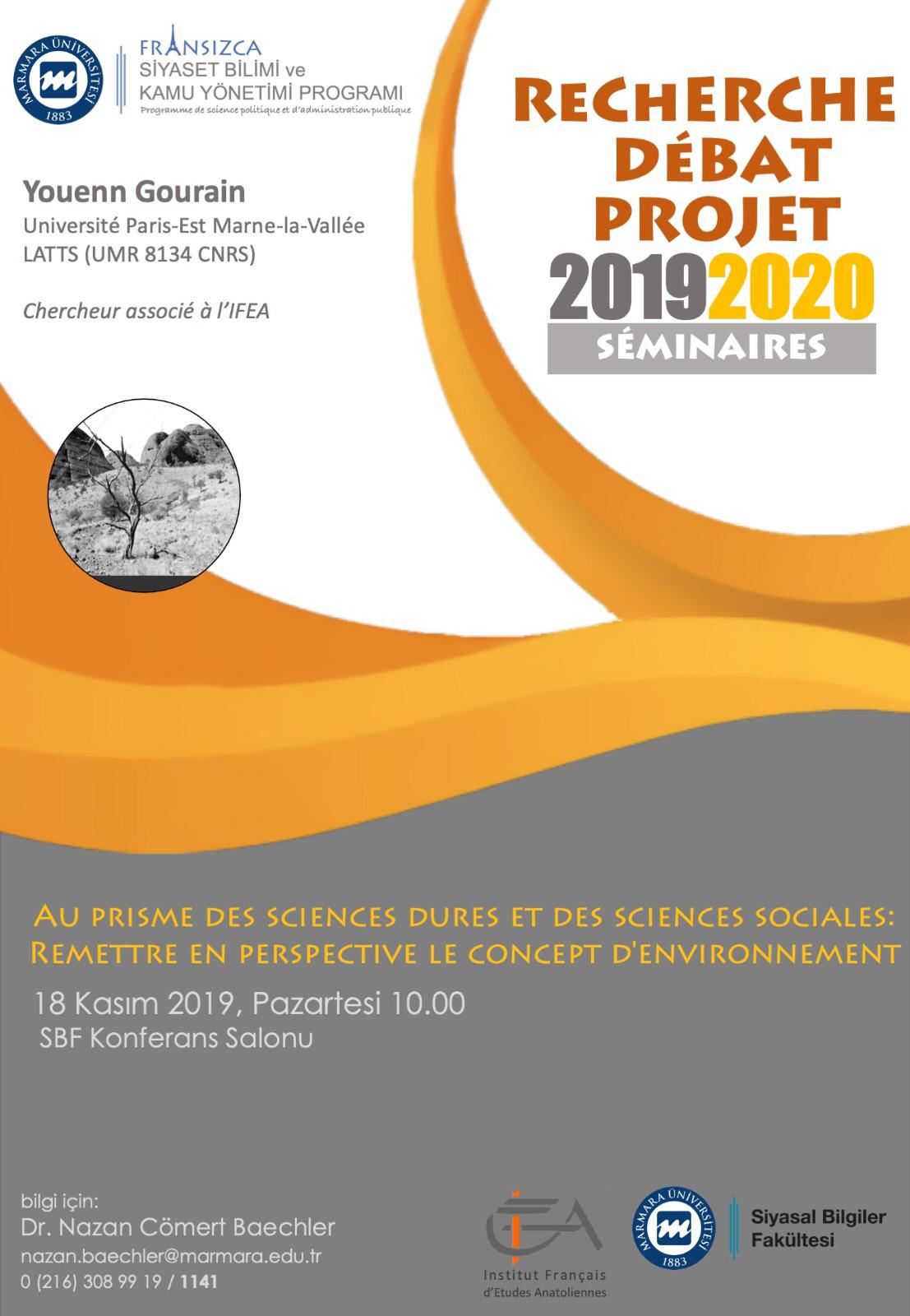 Recherche - Débat - Projet 2019-2020