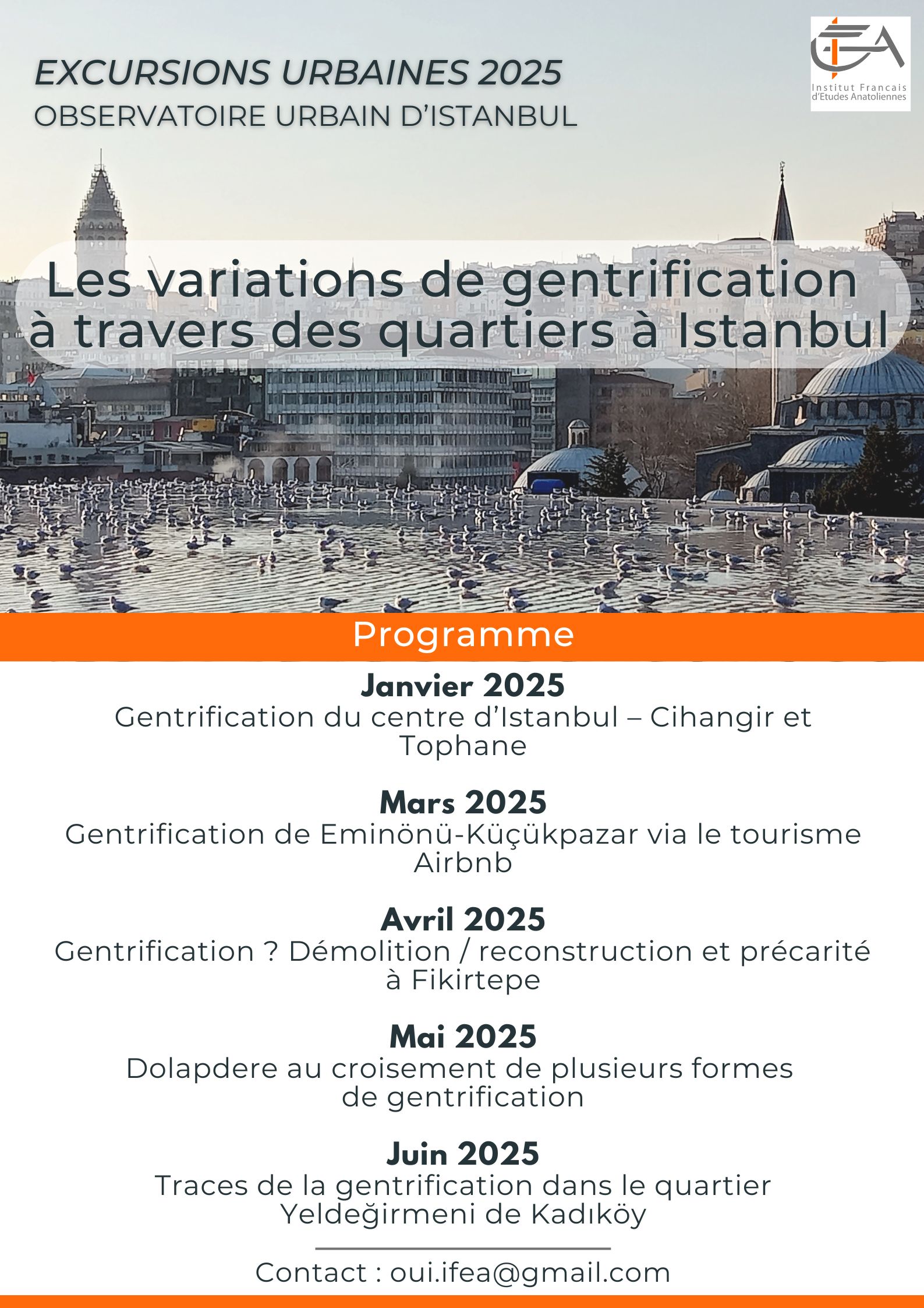 Excursion urbaine - Dolapdere : stratégies d’implantation et enjeux de distinction