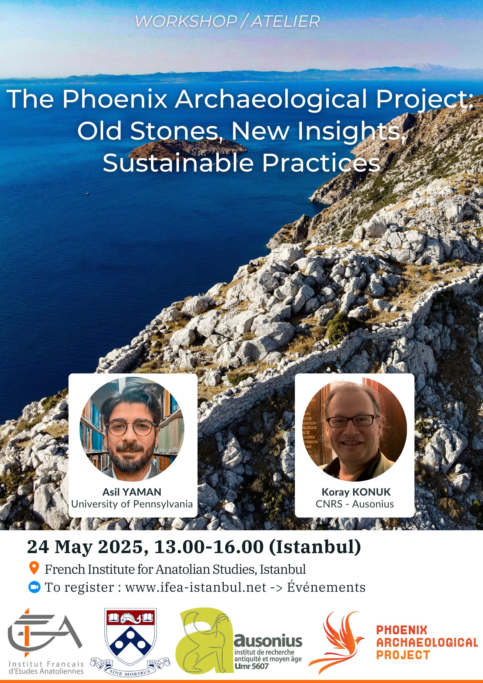 Workshop - The Phoenix Archaeological Project: Old Stones, New Insights, Sustainable Practices