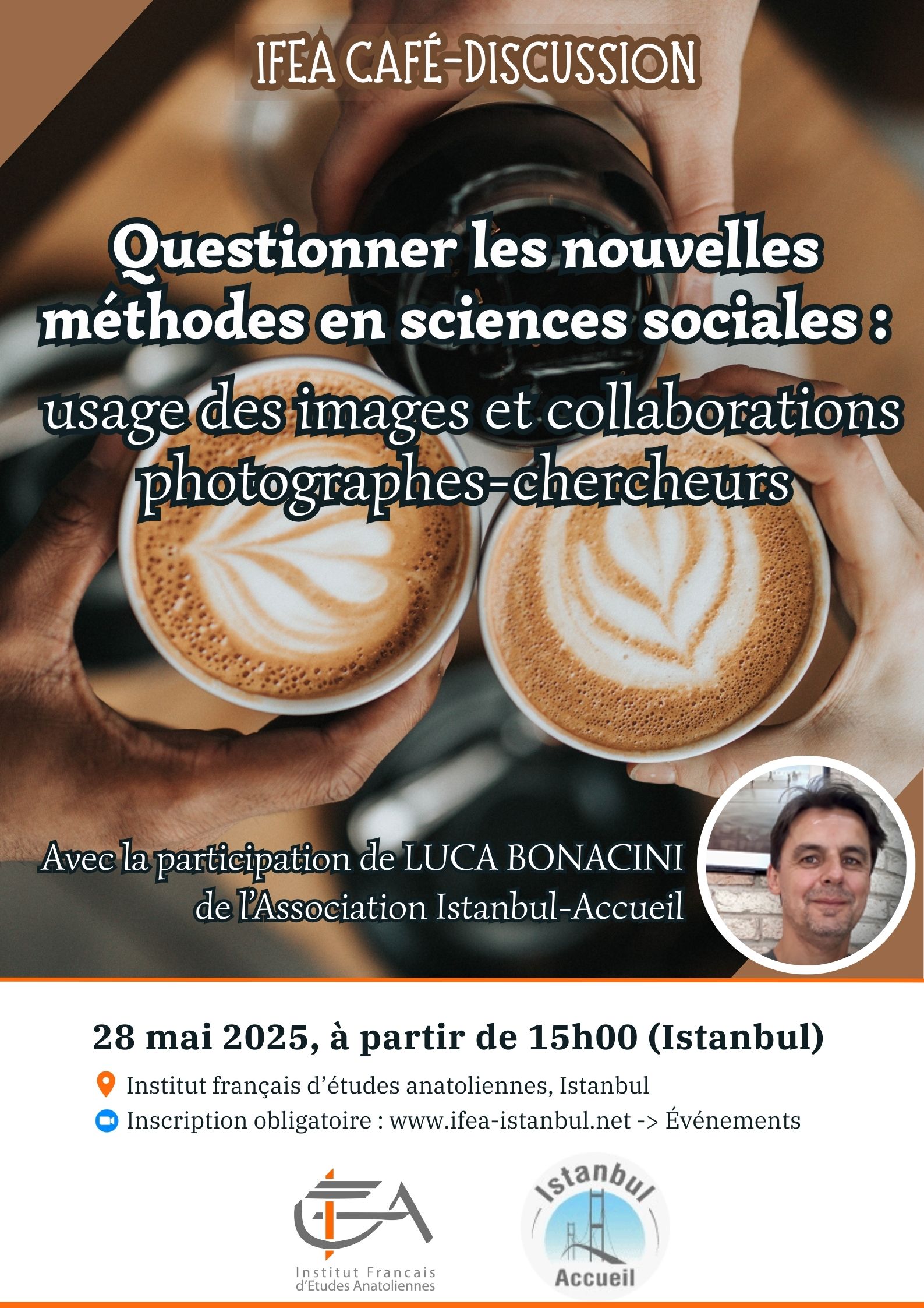 IFEA Café-Discussion : "Questionner les nouvelles méthodes en sciences sociales : usage des images et collaborations photographes-chercheurs"