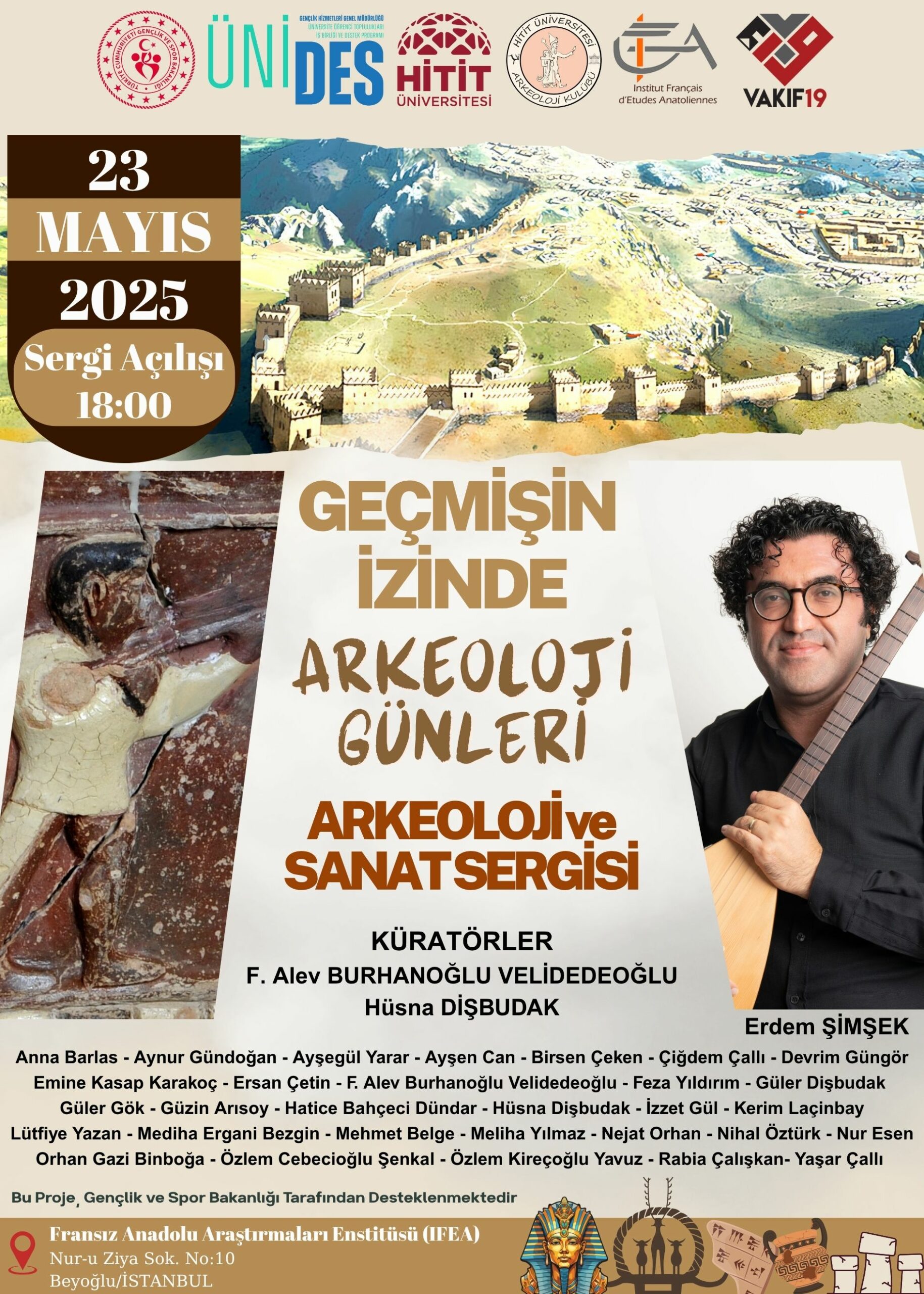 Sergi Açılışı - Geçmişin İzinde, Arkeoloji Günleri / Vernissage de l'exposition - Sur les traces du passé, Journées de l'archéologie