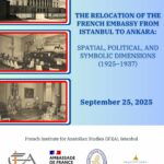 International Symposium - The relocation of the French embassy from Istanbul to Ankara:spatial, political and symbolic dimensions (1925-1937)