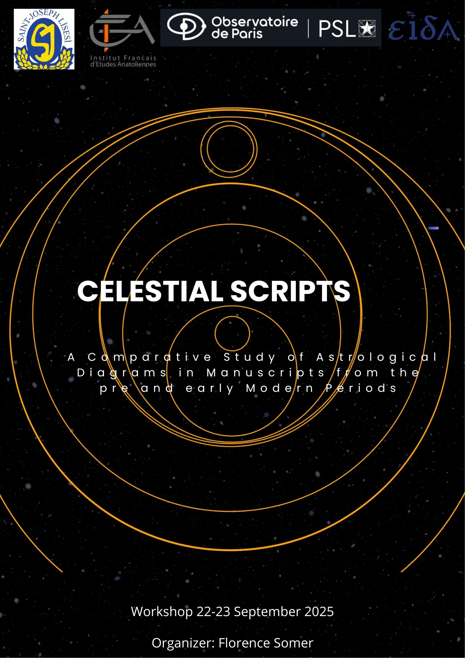 Workshop - 2025: Celestial Scripts: A Comparative Study of Astrological Diagrams in Manuscripts from the pre and early Modern Periods