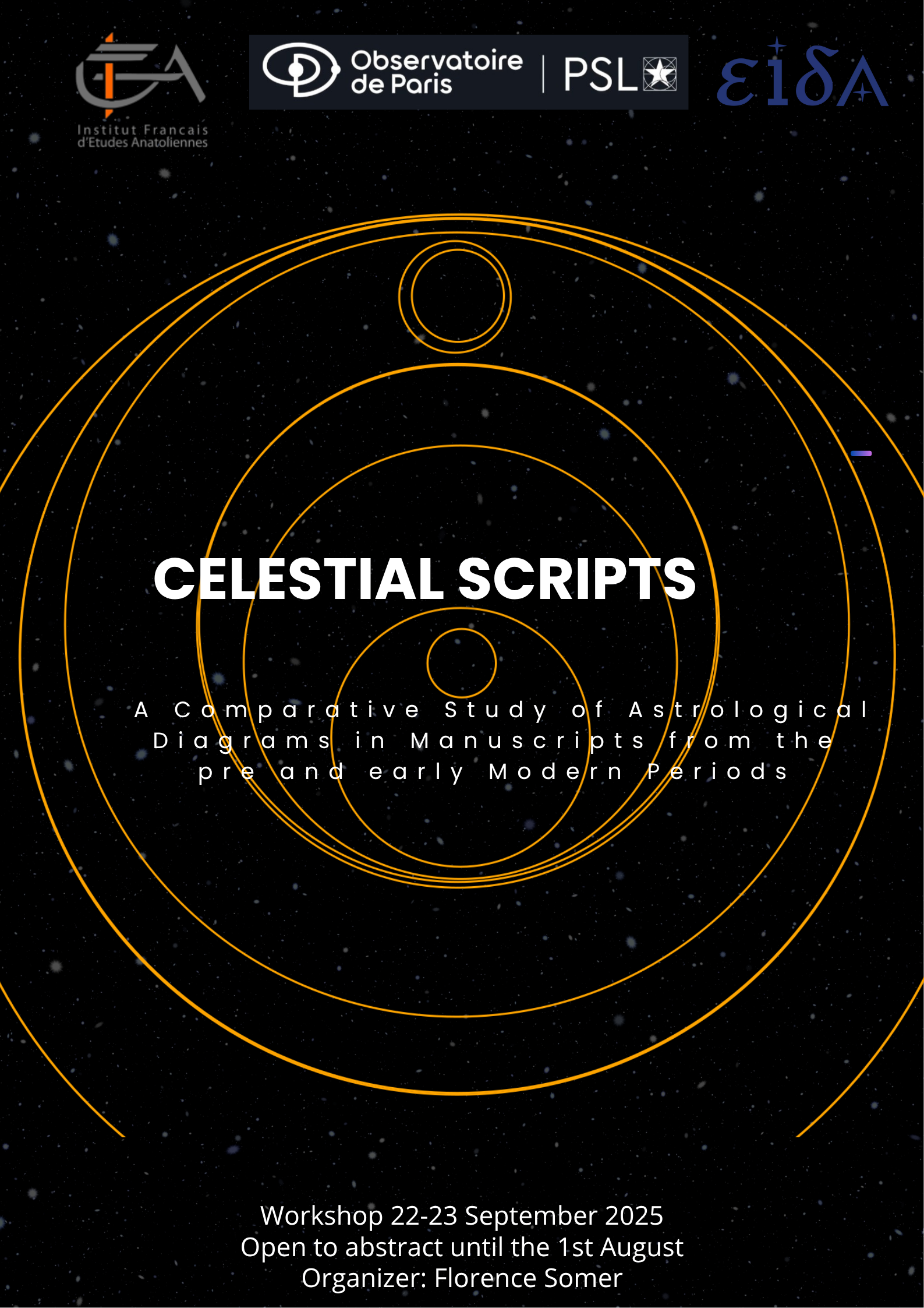 Workshop - 2025: Celestial Scripts: A Comparative Study of Astrological Diagrams in Manuscripts from the pre and early Modern Periods