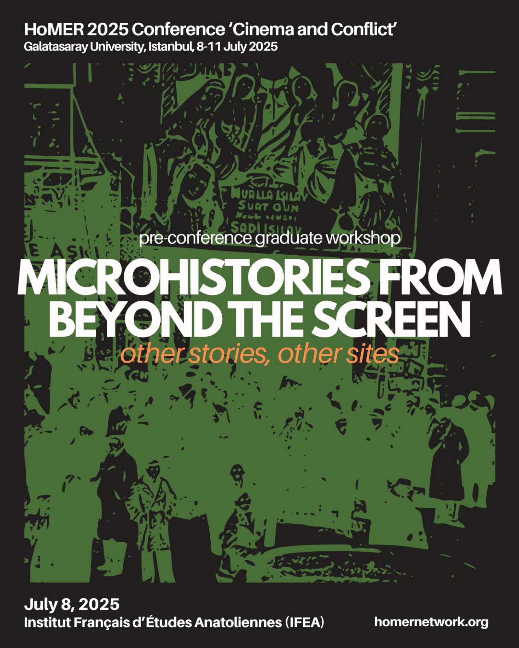 [Closed to public] HoMER 2025 Pre-Conference Graduate Workshop: Microhistories from Beyond the Screen: Other Stories, Other Sites