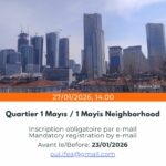 Excursion urbaine - visite du quartier 1 Mayis