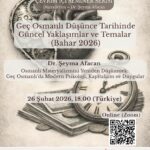 IFEA & Tarih Vakfı - Konuşma Serisi - Geç Osmanlı Düşünce Tarihinde Güncel Yaklaşımlar ve Temalar