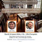 Séminaire interdisciplinaire "IFEA en travaux, travaux à l’IFEA et ailleurs"/ Deuxième Séance