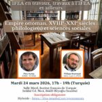 Séminaire interdisciplinaire "IFEA en travaux, travaux à l’IFEA et ailleurs"/ Deuxième Séance