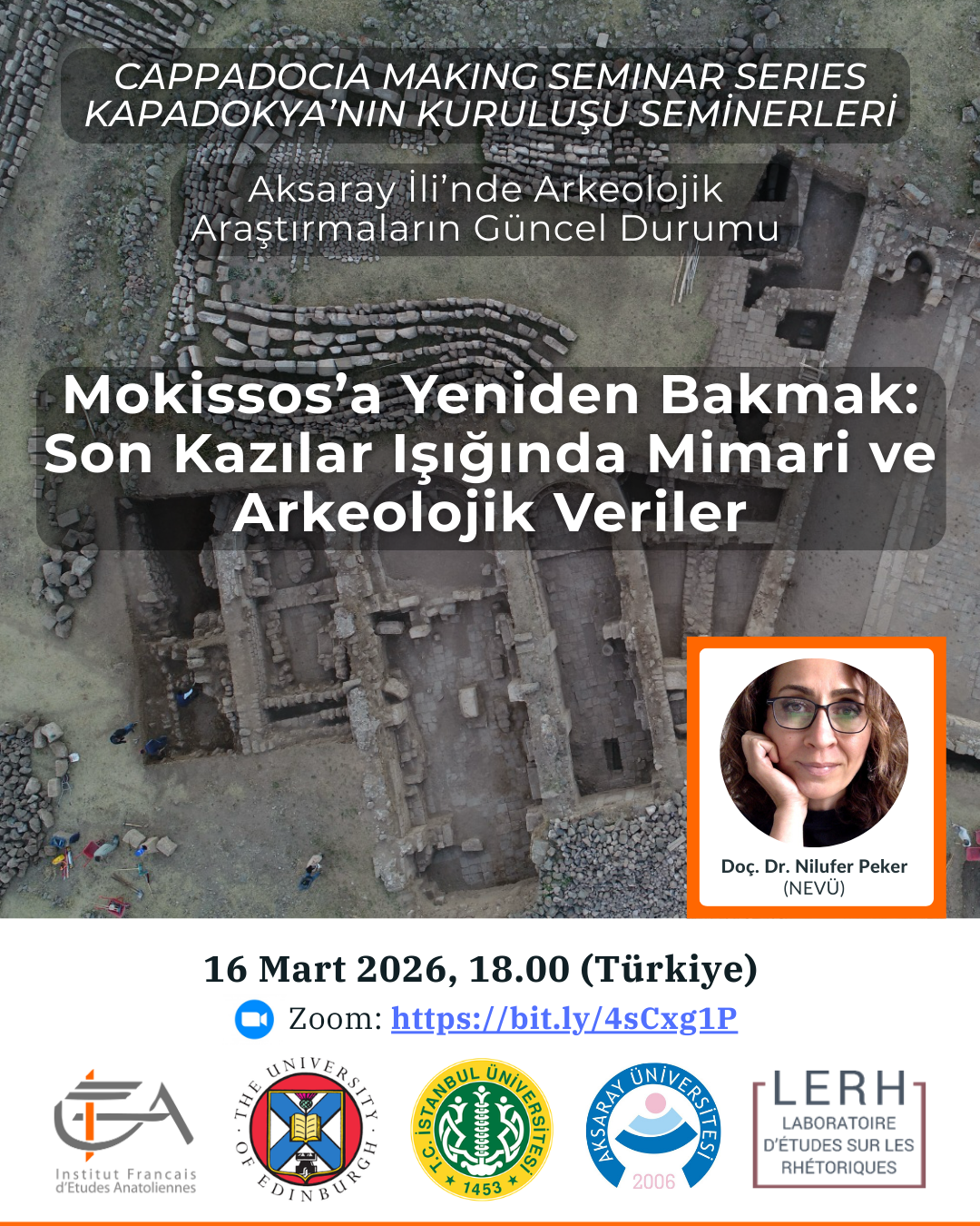 Seminer Serisi - Cappadocia Making: Aksaray İli’nde Arkeolojik Araştırmaların Güncel Durumu