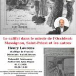 Conférence - Le califat dans le miroir de l'Occident : Massignon, Saint-Priest et les autres